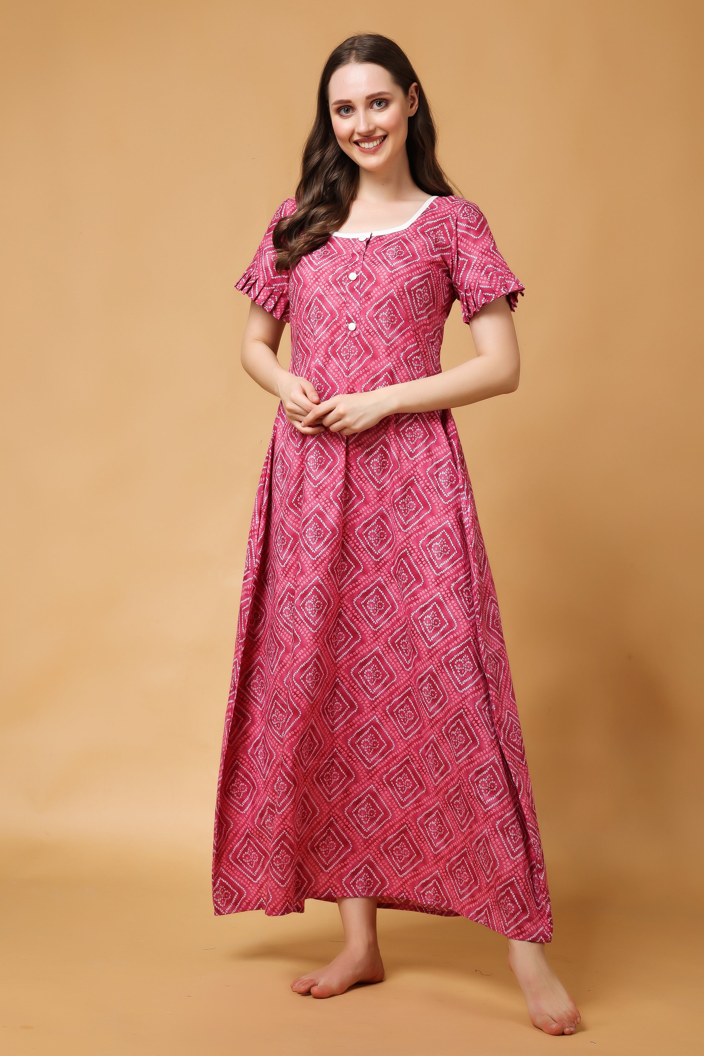 Watercolour Floral Silk Nightgown – Aoife Mullane Design