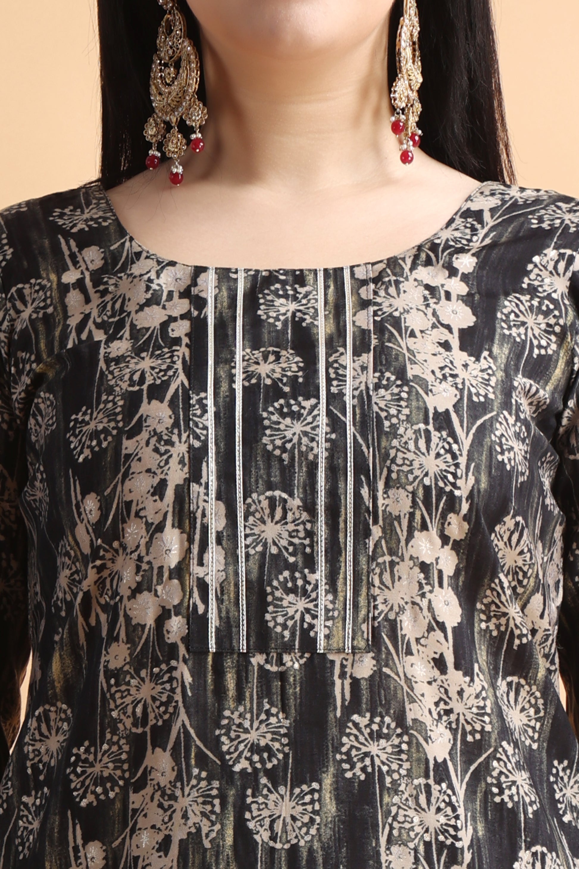 Women Plus Size Black New Fancy Salwar Suit Party Wear | Apella