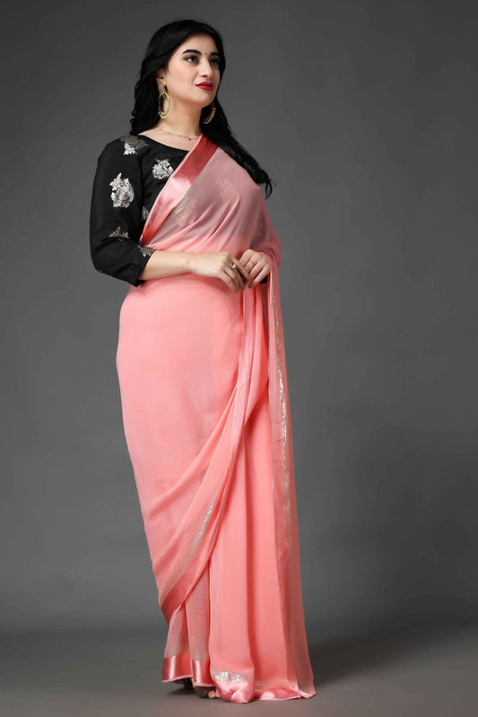 Buy Plus Size ​Polished Black Silk Blouse At Apella | Sizes XS to 10 XL | India | Free Delivery | Customized