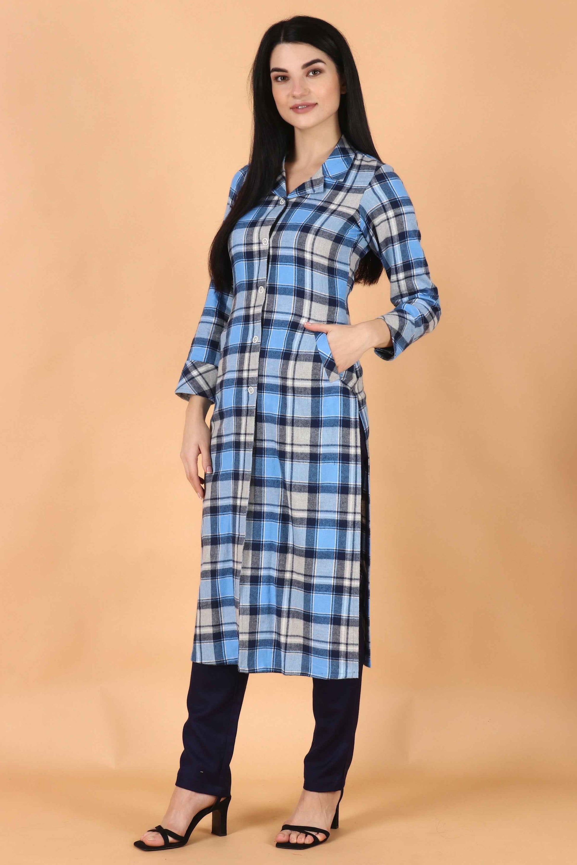 Kurti Designs Woolen Anarkali Kurtis Woolen Frock Kurti For Winter