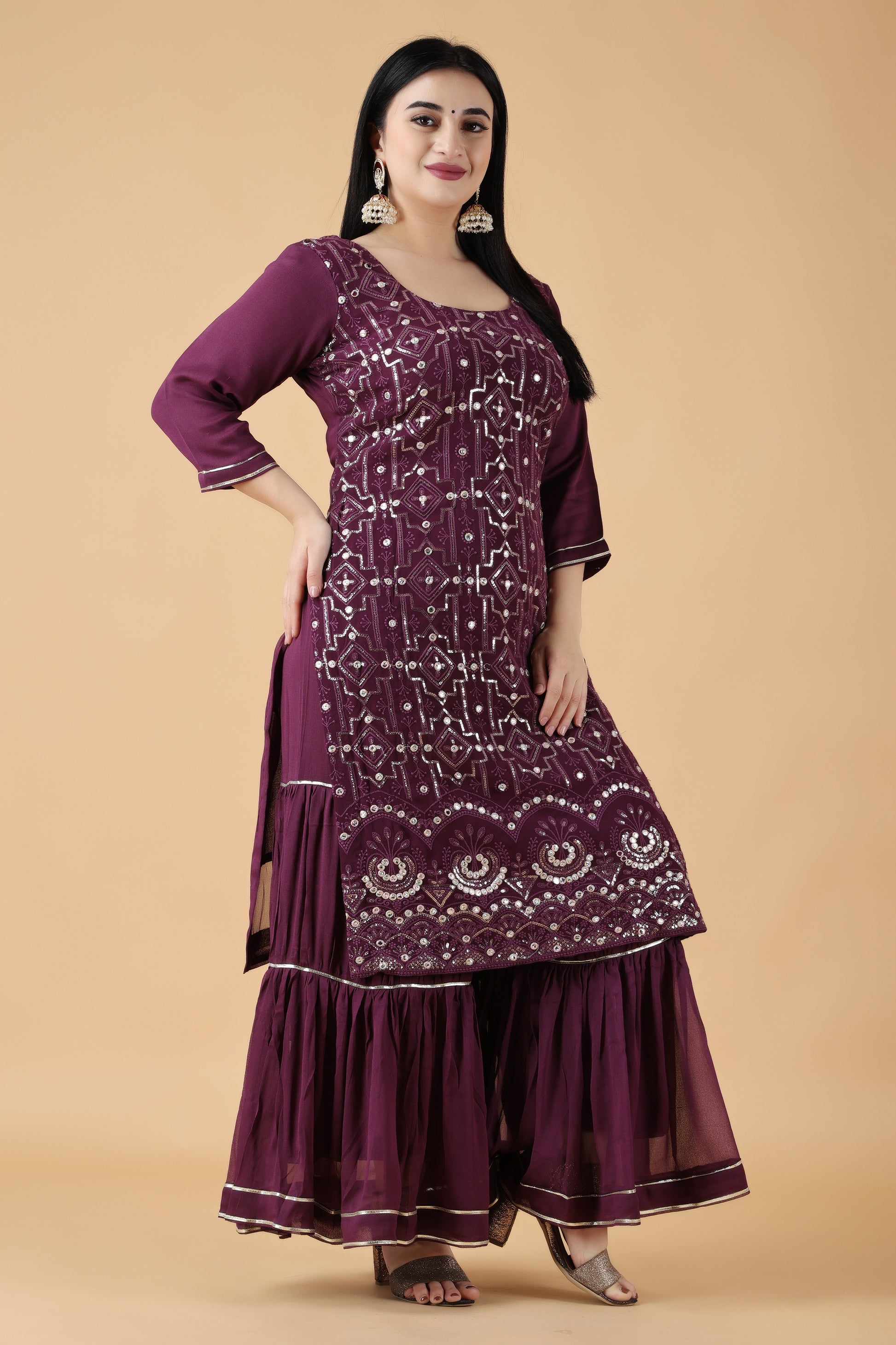 Sharara Suit For Wedding