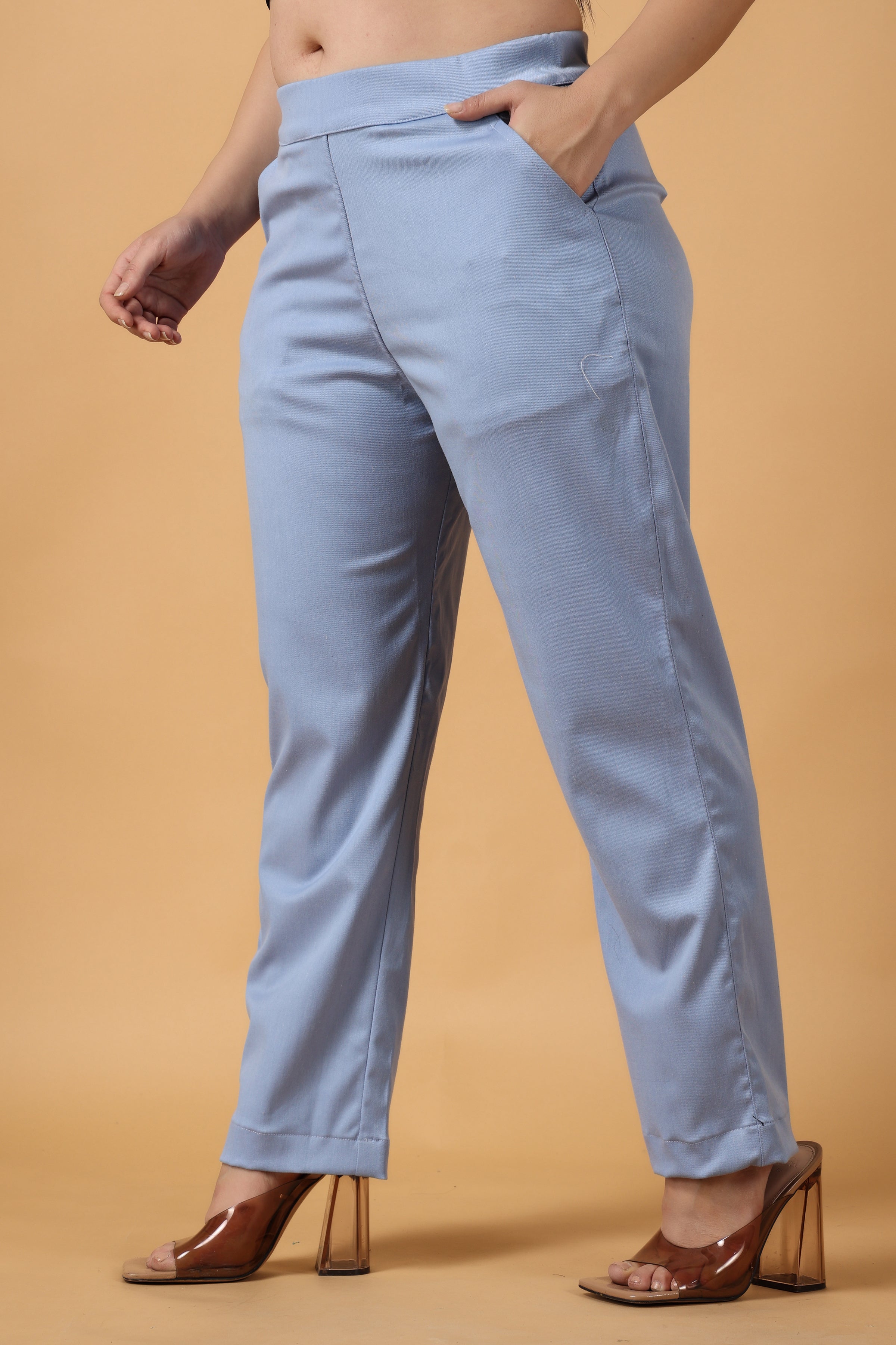 Formal Lycra Pant Shirt Combo For Men - Evilato