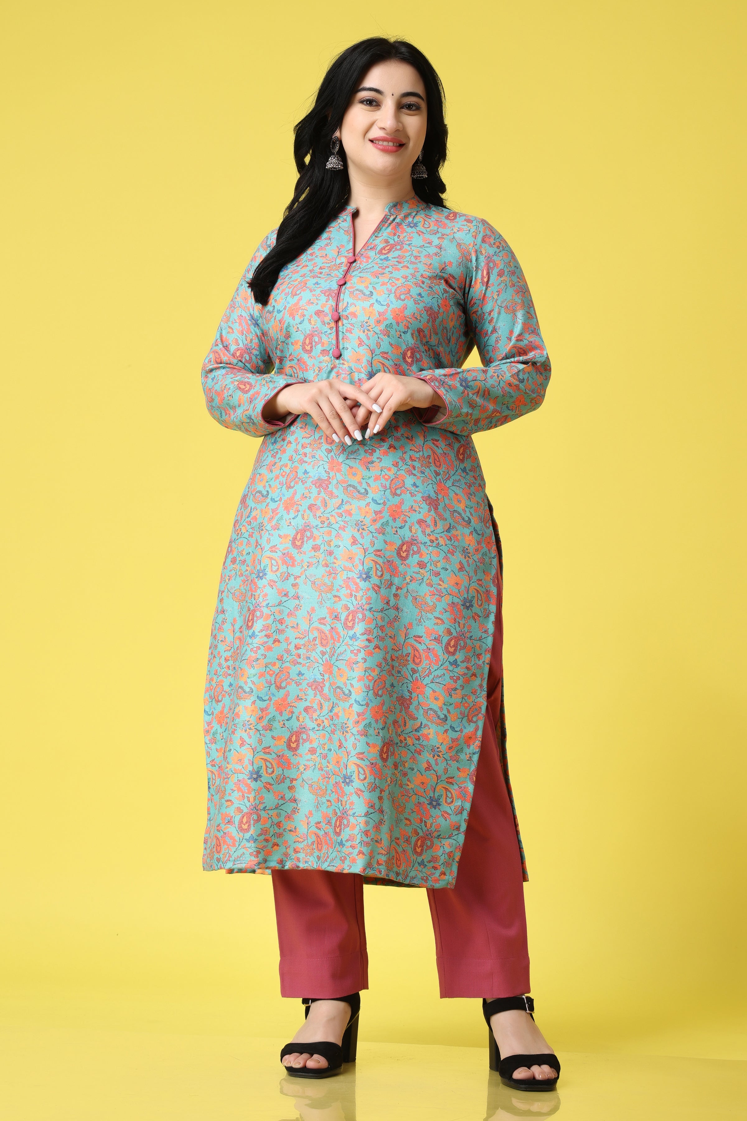 Latest 35 Types of Woolen Kurti Designs for Women - Tips and Beauty | Kurti  designs, Kurti designs latest, New kurti designs