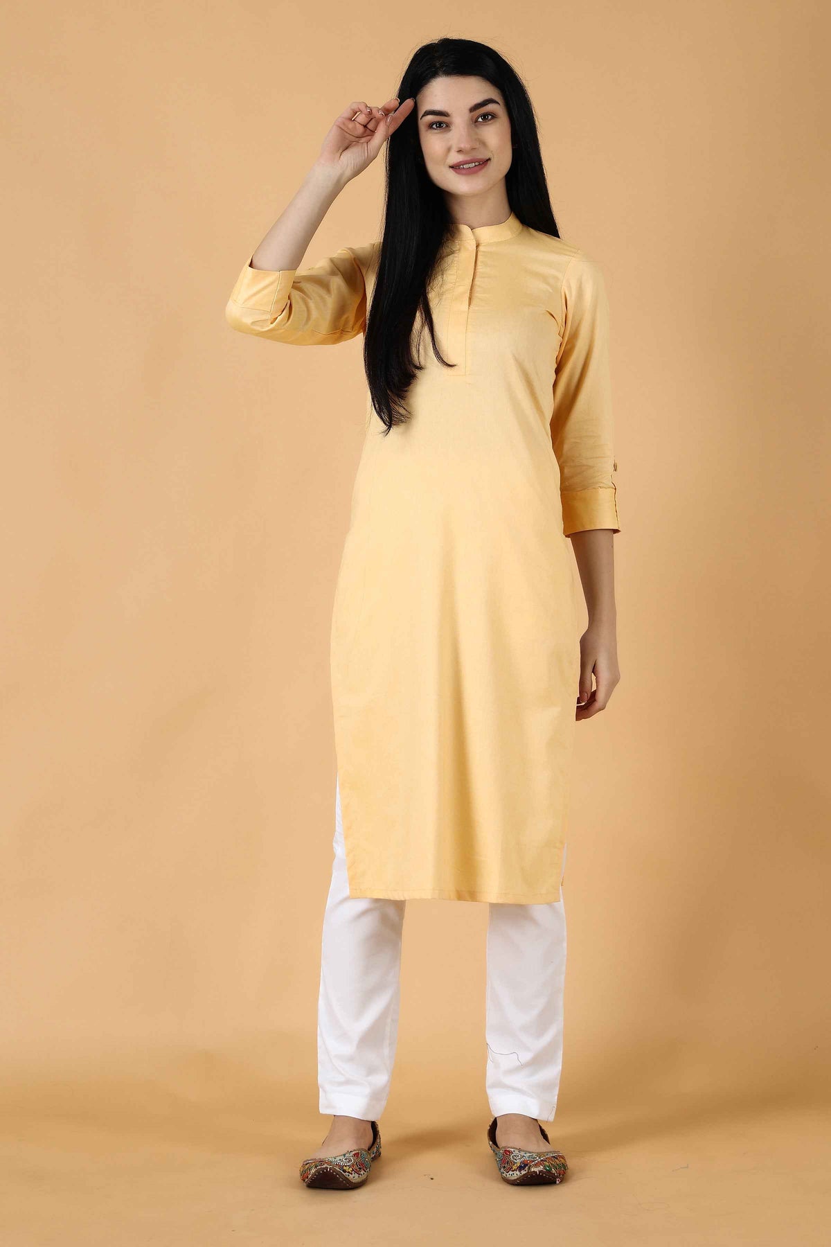 Buy Plus Size ​Cheery Charm Kurta At Apella | Sizes XS to 10 XL | India | Free Delivery | Customized