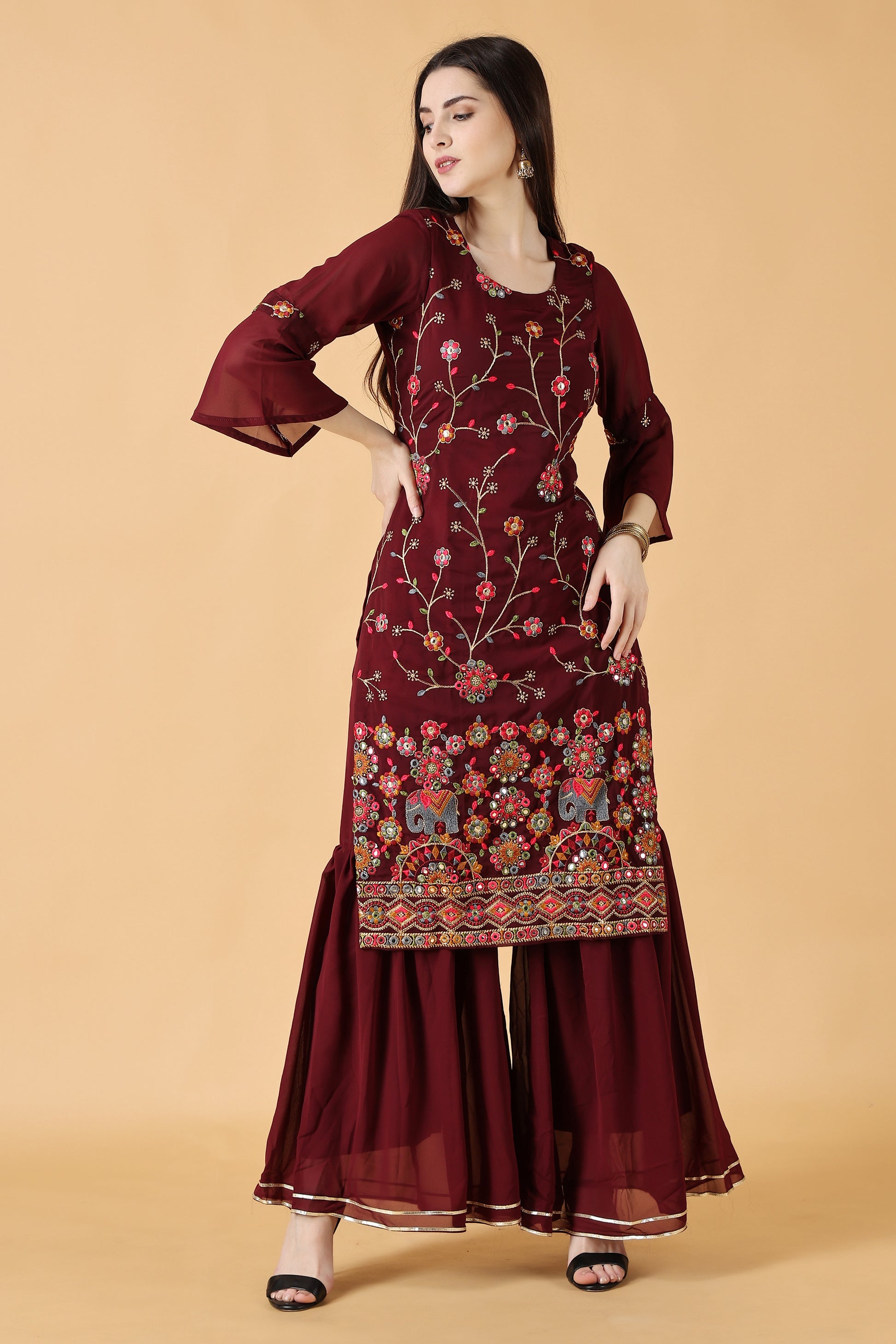 Sharara Suit For Wedding