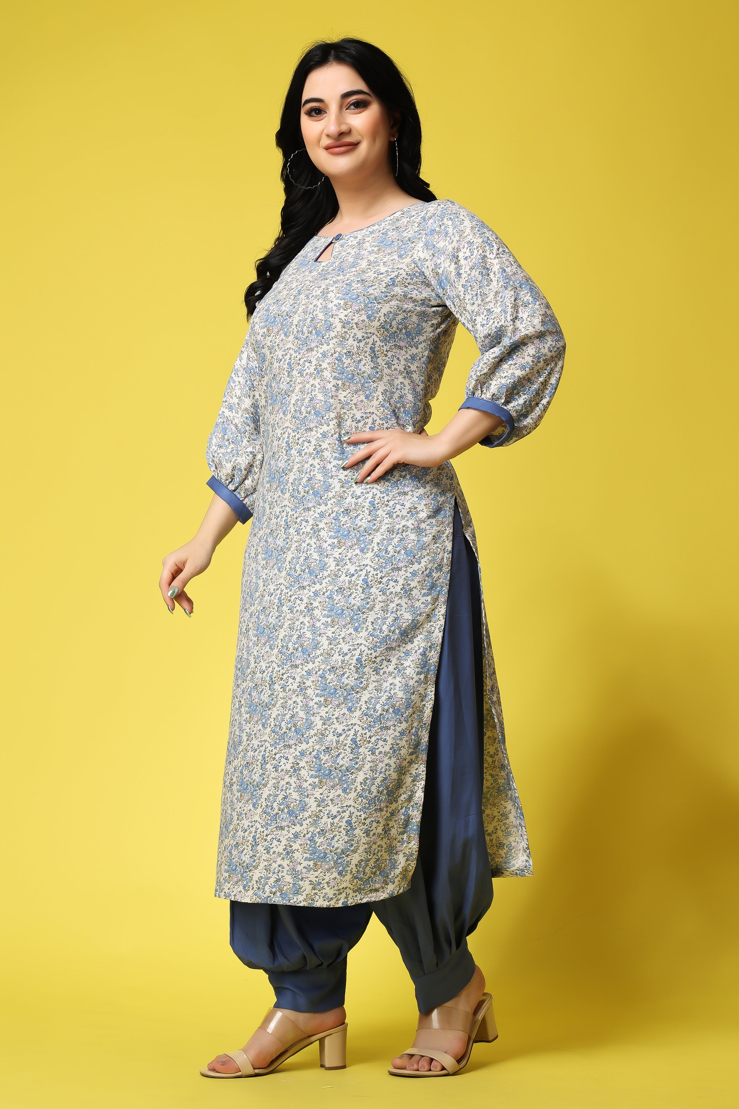 Blue Malmal Cotton Festival Wear Printed Readymade Afghani Salwar Suit –  ʙʀᴀɴᴅ ᴏꜰ ʟᴀʙᴇʟʏᴏɢɪ