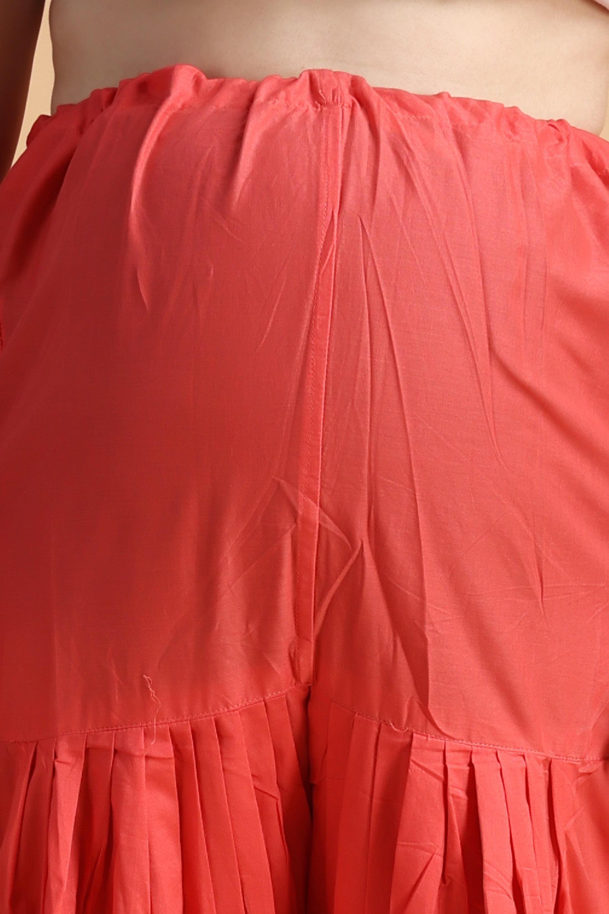 Women Plus Size Red Maternity Bottom Wear Online | Apella