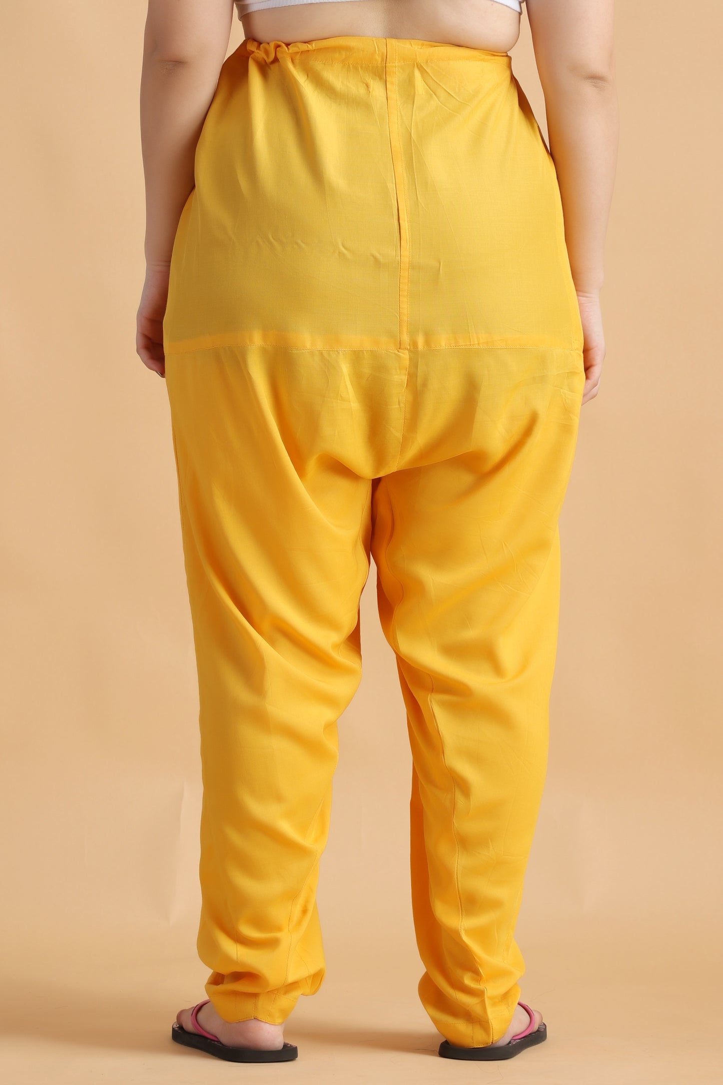 Women Plus Size Yellow Maternity Bottom wear | Apella