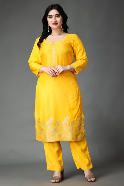 Yellow Salwar Suit