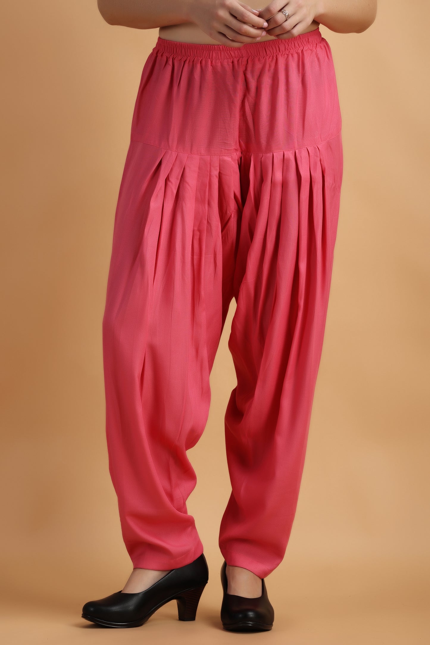 Women Plus Size Multicolor Easy Fit Rayon Salwar | Apella